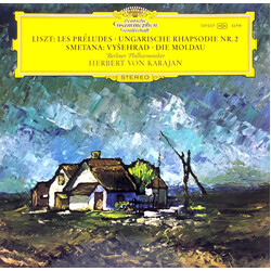 Franz Liszt / Bedřich Smetana / Berliner Philharmoniker / Herbert von Karajan Les Préludes · Ungarische Rhapsodie Nr. 2 / Vyšehrad · Die Moldau Vinyl 
