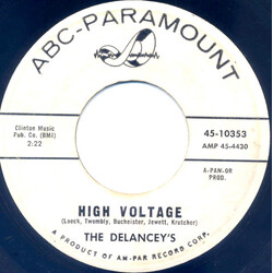 The Delancey's High Voltage / The Scratch Vinyl 7" USED