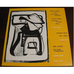 Milton Babbitt / Steven R. Gerber / Stephen Peles / Noel Zahler Opus One stereo number 67 Vinyl LP USED