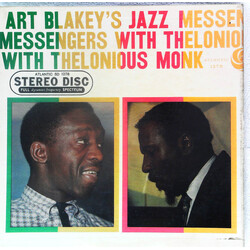 Art Blakey & The Jazz Messengers / Thelonious Monk Art Blakey's Jazz Messengers With Thelonious Monk Vinyl LP USED