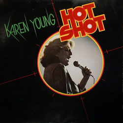 Karen Young Hot Shot Vinyl LP USED