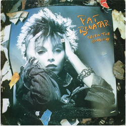 Pat Benatar Seven The Hard Way Vinyl LP USED