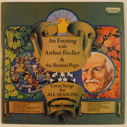 Arthur Fiedler / Boston Pops Orchestra An Evening With Arthur Fiedler And The Boston Pops Vinyl LP USED