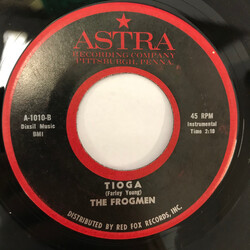 The Frogmen (2) Beware Below / Tioga (Swift Waters) Vinyl 7" USED