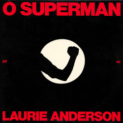 Laurie Anderson O Superman Vinyl 12" USED