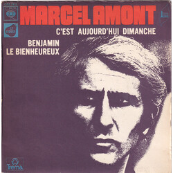 Marcel Amont C'est Aujourd'hui Dimanche USED VINYL 7INCH SINGLE 45 RPM