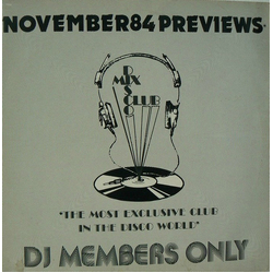 Various November 84 Previews Vinyl LP USED