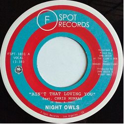 Night Owls (6) Ain't That Loving You / Are You Lonely For Me Baby Vinyl 7" USED