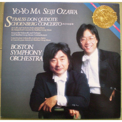 Yo-Yo Ma / Seiji Ozawa / Boston Symphony Orchestra / Richard Strauss / Arnold Schoenberg Strauss Don Quixote - Schoenberg Concerto In D Major Vinyl LP