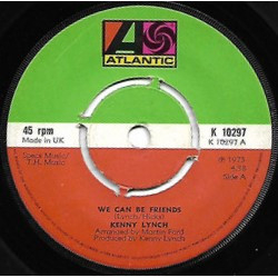 Kenny Lynch We Can Be Friends Vinyl 7" USED