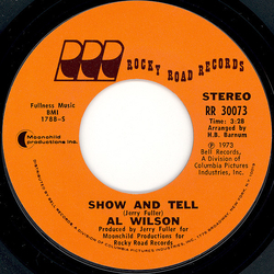 Al Wilson Show And Tell Vinyl 7" USED