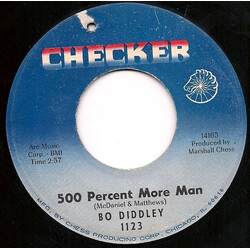 Bo Diddley 500 Percent More Man / Let The Kids Dance Vinyl 7" USED