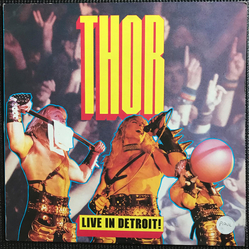 Thor (7) Live In Detroit Vinyl LP USED