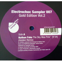 Various Electrochoc Sampler 007 Gold Edition Vol.2 Vinyl 12" USED