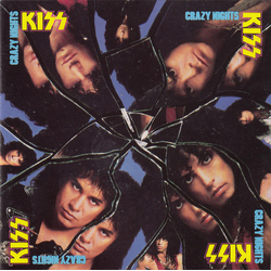 Kiss Crazy Nights Vinyl LP USED