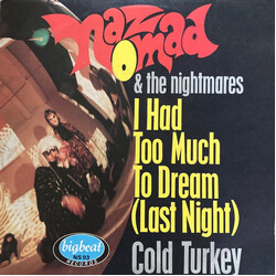 Naz Nomad And The Nightmares I Had Too Much To Dream (Last Night) Vinyl 7" USED