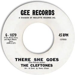 The Cleftones There She Goes / Lover Come Back To Me Vinyl 7" USED