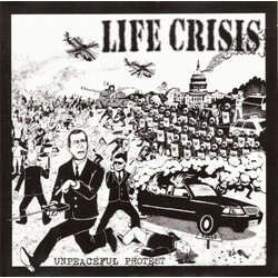 Life Crisis Unpeaceful Protest USED VINYL 7INCH 45 RPM