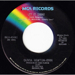 Olivia Newton-John He Ain't Heavy...He's My Brother / Let It Shine USED VINYL 7INCH 45 RPM SINGLE