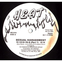 Sexual Harrassment K-I-S-S-I-N-G Vinyl 12" USED