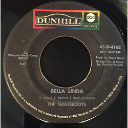 The Grass Roots Bella Linda / Hot Bright Lights Vinyl 7" USED