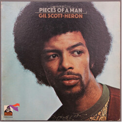Gil Scott-Heron Pieces Of A Man Vinyl LP USED
