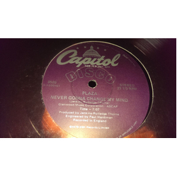 Plaza (4) Never Gonna Change My Mind Vinyl 12" USED