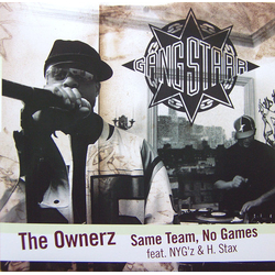 Gang Starr The Ownerz / Same Team, No Games Vinyl 12" USED