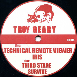 Troy Geary Technical Remote Viewer Vinyl 12" USED