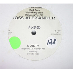 Ross Alexander Guilty (We're All Guilty Of Love) USED VINYL 12INCH 45 RPM