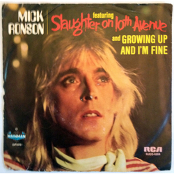 Mick Ronson / Dana Gillespie Slaughter On Tenth Avenue Vinyl 7" USED