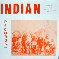 Poplar Juniors 16 Sioux (Ft. Peck) Songs Vinyl LP USED