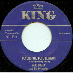 Earl Bostic And His Orchestra Beyond The Blue Horizon Vinyl 7" USED