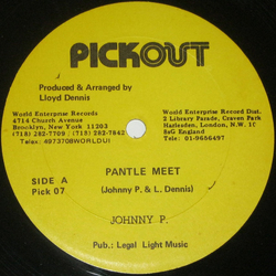 Johnny P Pantle Meet / Youth Of Today Vinyl 12" USED
