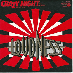 Loudness (5) Crazy Night Vinyl 7" USED