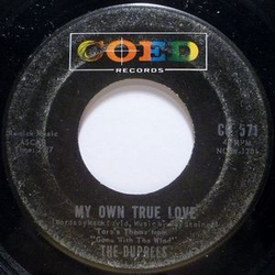 The Duprees My Own True Love Vinyl 7" USED