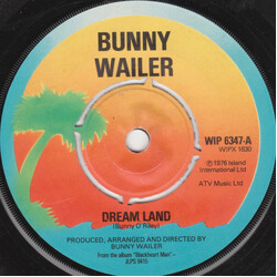 Bunny Wailer Dream Land Vinyl 7" USED
