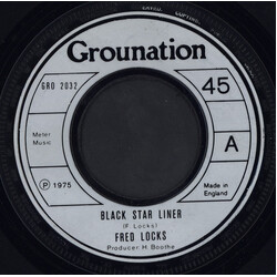 Fred Locks Black Star Liner Vinyl 7" USED