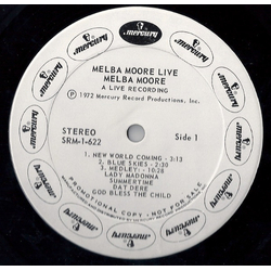 Melba Moore Melba Moore Live! Vinyl LP USED