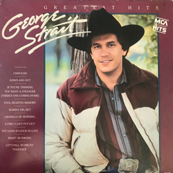 George Strait Greatest Hits Vinyl LP USED