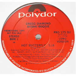 Gregg Diamond / Bionic Boogie Hot Butterfly Vinyl 12" USED