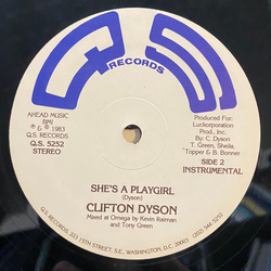 Clifton Dyson She's A Playgirl Vinyl 12" USED