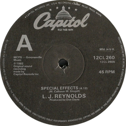 LJ Reynolds Special Effects Vinyl 12" USED