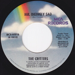 The Critters Mr. Dieingly Sad Vinyl 7" USED