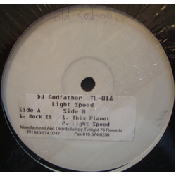 DJ Godfather Light Speed Vinyl 12" USED