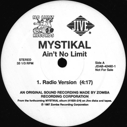 Mystikal Ain't No Limit Vinyl 12" USED