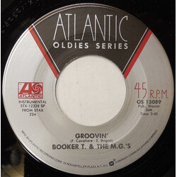 Booker T & The MG's Groovin' / Hip Hug - Her Vinyl 7" USED