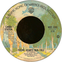 Candi Staton Young Hearts Run Free Vinyl 7" USED
