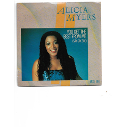 Alicia Myers You Get The Best From Me (Say, Say, Say,) Vinyl 7" USED