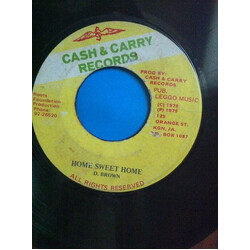 Ranking Joe / Dennis Brown Zion / Home Sweet Home Vinyl 7" USED